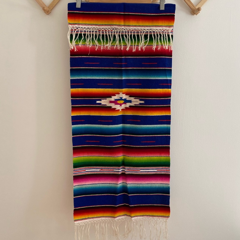 Vintage Mexican rug